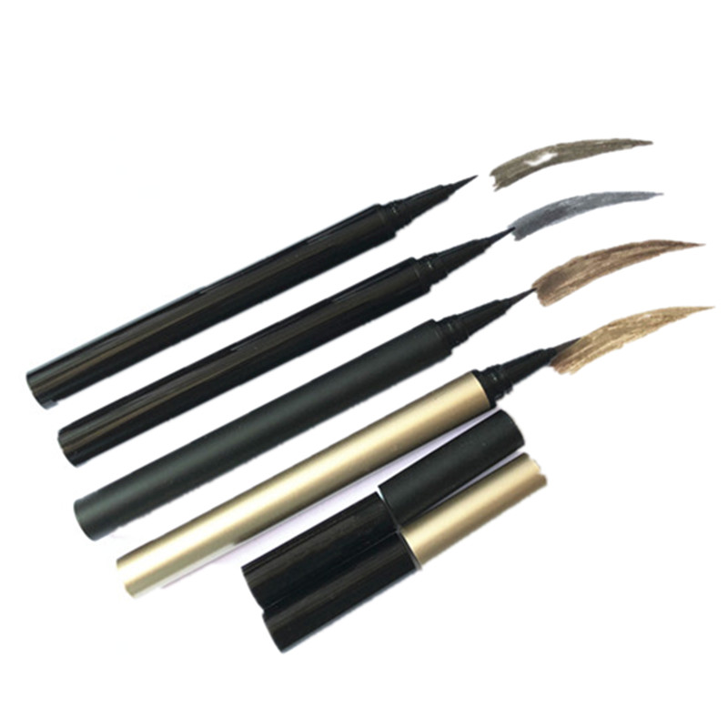 水眉笔料体半成品 液体钢珠笔硬毛头原料防水防汗持久DIY手工材料