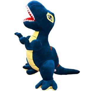 恐龙毛绒玩具霸王龙公仔睡觉抱枕大号布娃娃玩偶小男孩儿童男生版