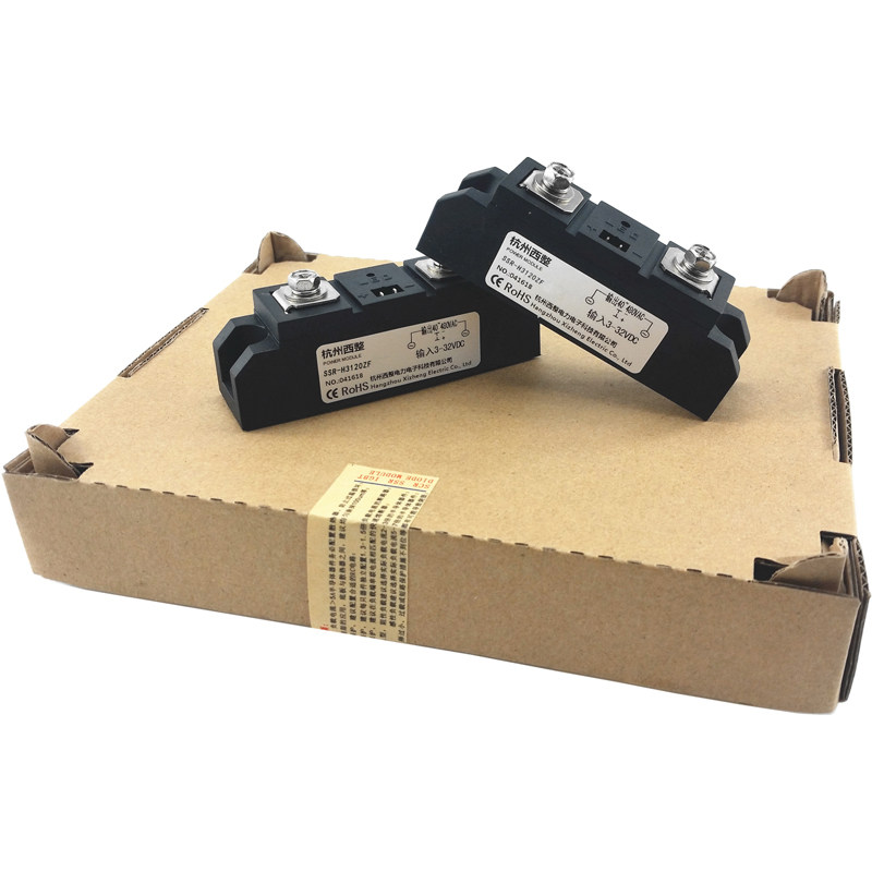 工业级固态继电器120A SSR-120DA直流控交流SSR-H3120ZF过零常开