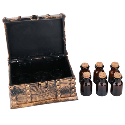 冒烟月光宝盒网红餐厅分子料理干冰烟雾宝箱盘饮料鸡尾酒个性餐具