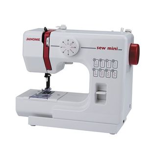 真善美525日本小型电动缝纫机 樱惠台式吃厚锁边全自动家用缝衣机