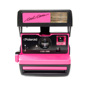 宝丽来 polaroid一次成像拍立得COOLCAM艳粉色600相机箱说全包邮
