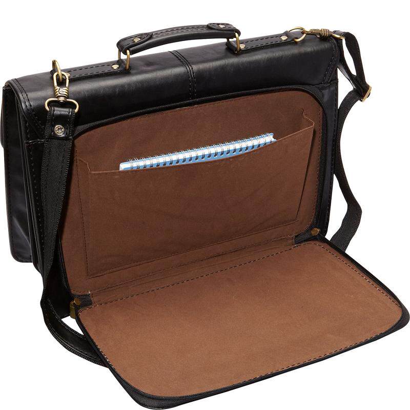 amerileather男士公文纯皮单肩包