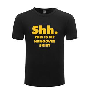 搞笑纯棉短袖儿童T恤童装 This is My Hangover Shirt 男女童T恤