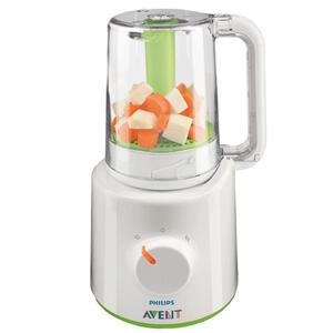 进口飞利浦新安怡宝宝辅食机婴儿果泥研磨料理多功能蒸煮搅拌一体