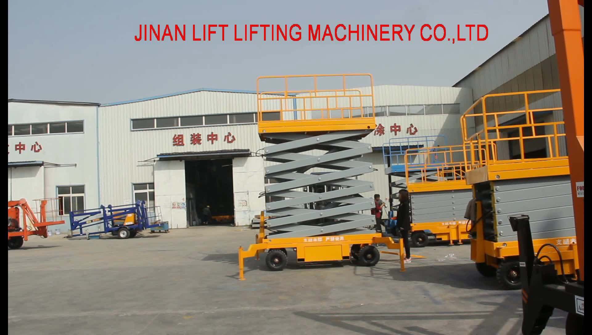 6m Building Mobile Vertical Platform Lift Scissor Used Sky Lift For