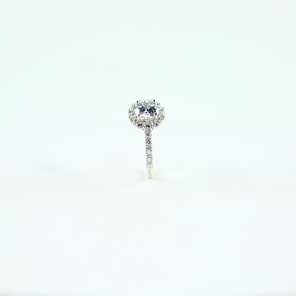 Silverwill Rhodium Plated S925 Round Cut Promise Wedding Rings In Ghana Buy Wedding Rings In