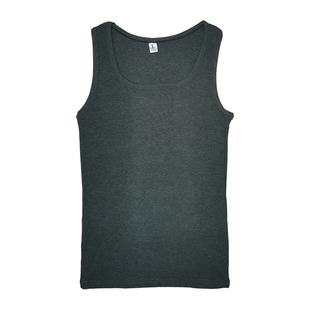 男士背心夏季潮运动外穿弹力个性紧身纯棉背心方领跑步健身男螺纹