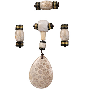 天然珊瑚玉菊花石凤眼小金刚星月菩提配饰108佛珠文玩配件套餐DIY