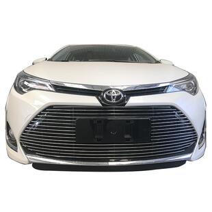 14-23款雷凌中网改装饰条 汽车前脸格栅外观专用防护配件前杠亮条