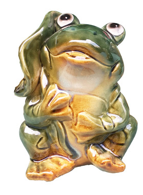 田园风青蛙房间户外庭院软装饰品