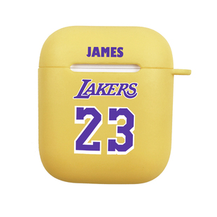 湖人詹姆斯23号科比airpods Pro保护套2/3代适用苹果蓝牙耳机套软