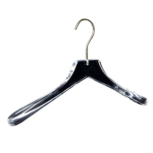 加厚睡衣衣架 成人塑料透明吊带内衣架服装店套装衣架干洗店衣挂