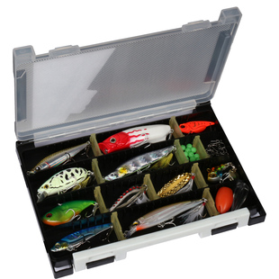 国人钓具实战型路亚假饵套装淡水海水米诺铅笔VIB软饵亮片全鱼型