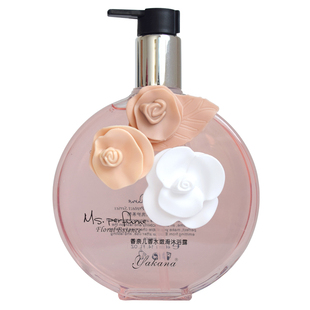 包邮 亚卡娜诱惑女孩 香水沐浴露400ML 滋润保湿香味持久男女通用