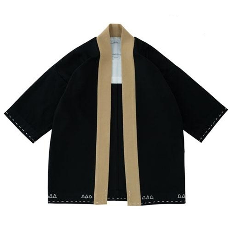 visvim羊毛混合和服外套道袍
