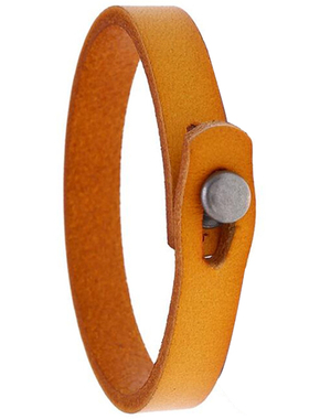 复古民族风扁百搭男牛皮网红手链