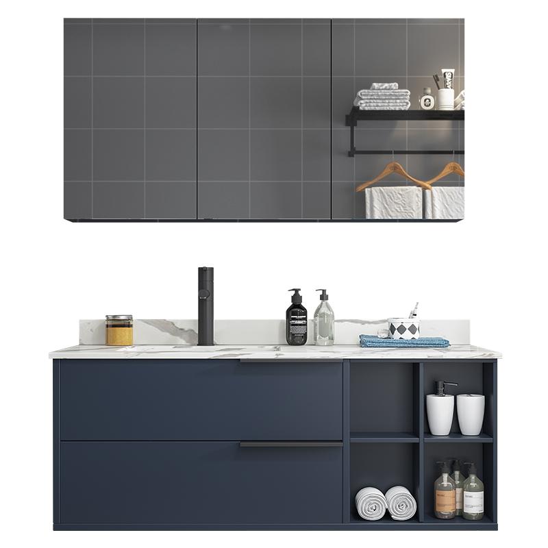 北欧组合现代简约大理石定制浴室柜口碑评测啥样?开箱评测，后悔买迟了？