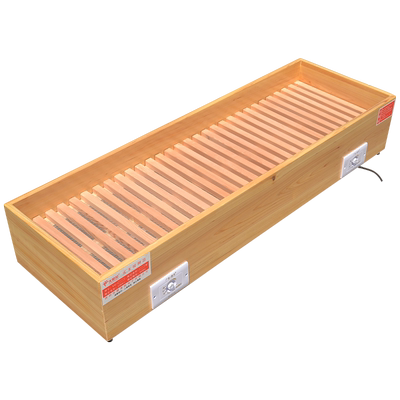 长方形烤火冬季节能实木取暖器