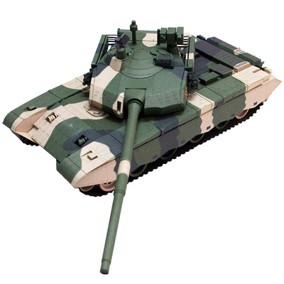 中国99A主战坦克1比35正版纸模型