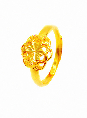 2021新款黄铜镀戒指久久不掉色