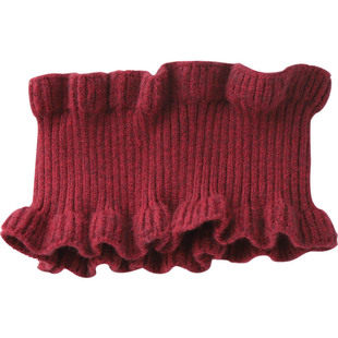 薄款小围脖套头女春秋冬季护颈椎脖子保暖针织高领脖子假领子颈套