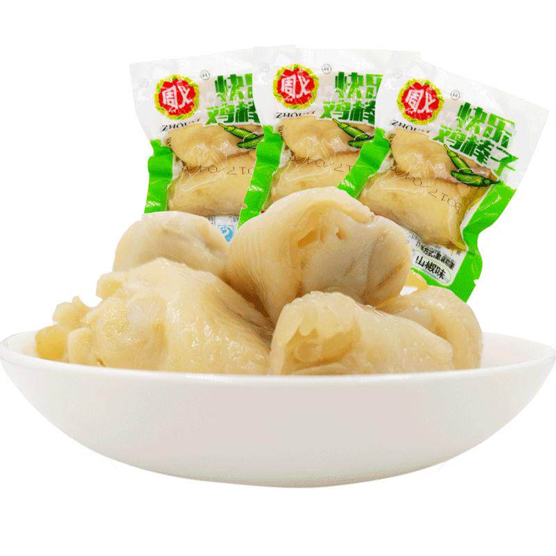 周义泡椒鸡肘杆小包装熟食