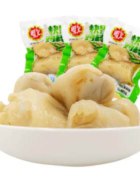 周义泡椒鸡肘杆小包装熟食