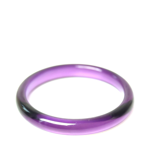 正品5A级乌拉圭紫水晶手镯 饰品女半宝石 浓郁深紫 女友闺蜜礼品