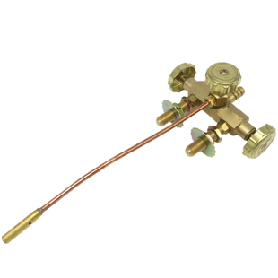 商用伟业中压炉配件开关铜阀铸铁猛火灶点火开关高压快速炉头总成