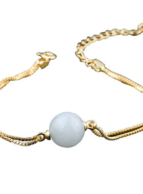 diy配件925银镀玫瑰金女空托黄金