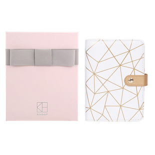 kinbor原创手帐本A6活页本 6孔自填式小清新记事本日程计划本文具