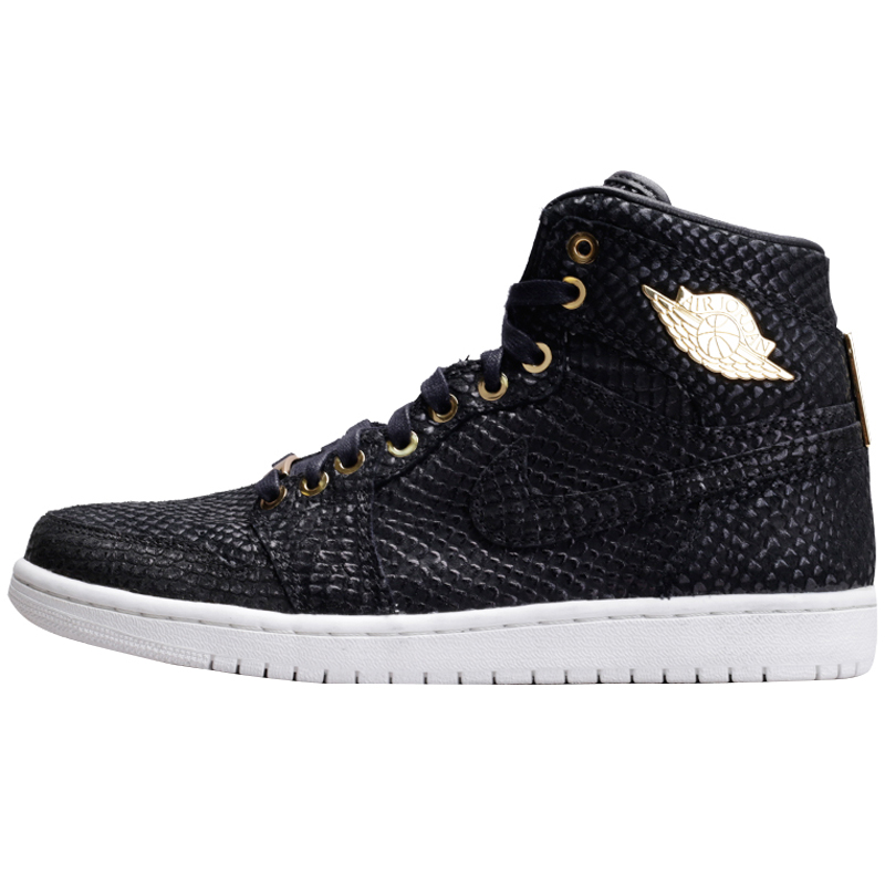 北卡大学 Air Jordan 1 Pinnacle巅峰 AJ1黑金蛇纹 705075-030