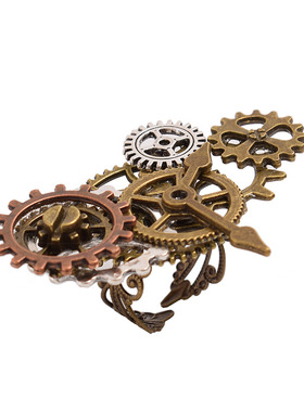饰品洛丽塔机械齿轮演出道具戒指