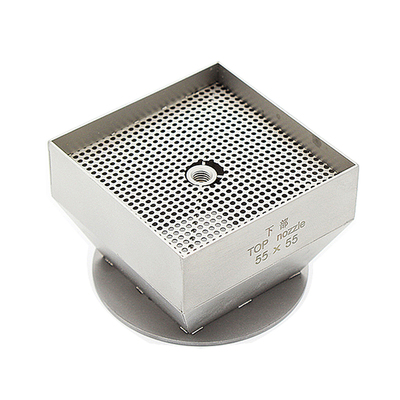 适用效时返修台风咀 热风枪BGA拆焊台维修IC芯片风嘴配件下部方形