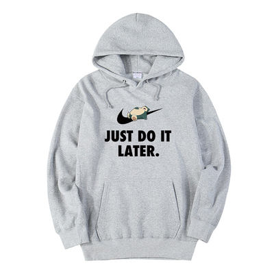 搞笑大学生连帽套头卫衣