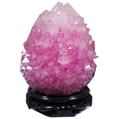 明矾摆件矿物奇石客厅家居结晶体