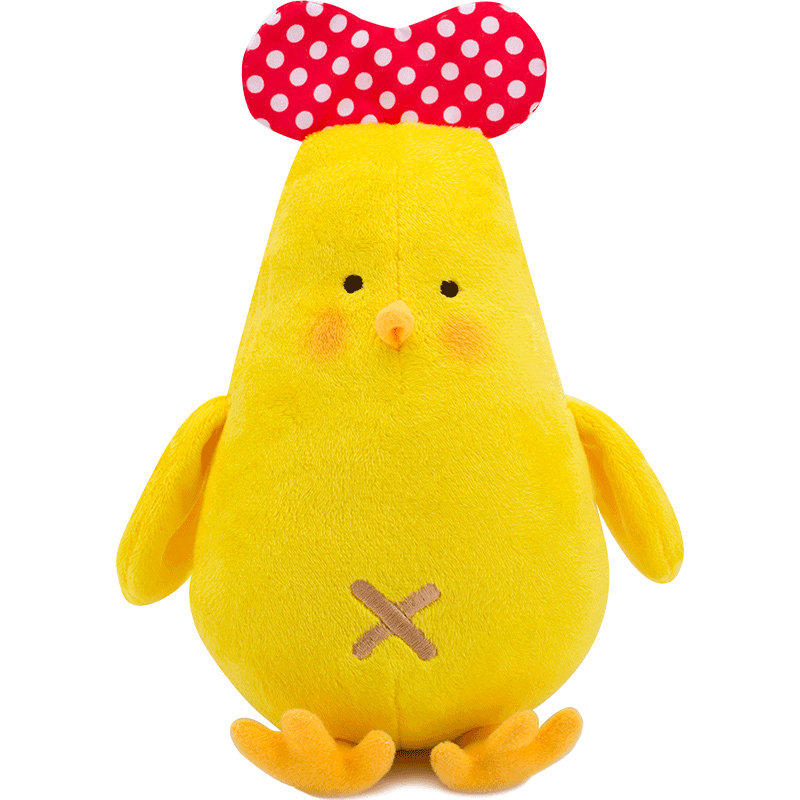 卡拉梦新生婴儿安抚小鸡公仔手偶