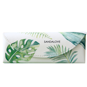 眼镜盒女 ins 少女文艺复古眼睛盒 墨镜盒复古便携防压太阳镜盒