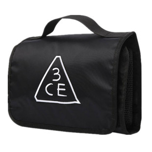 韩国正品3ce大容量收纳折叠洗漱包实用彩妆包多功能收纳包化妆包