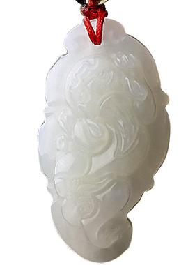 和田玉貔貅挂件情侣项链女士吊坠