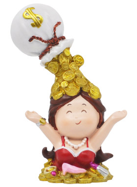 烘培麻将暴富装扮摆件蛋糕插牌