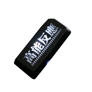 狼派teamwolf金属键帽透光oem高银色机械键盘游戏方向键上下左右