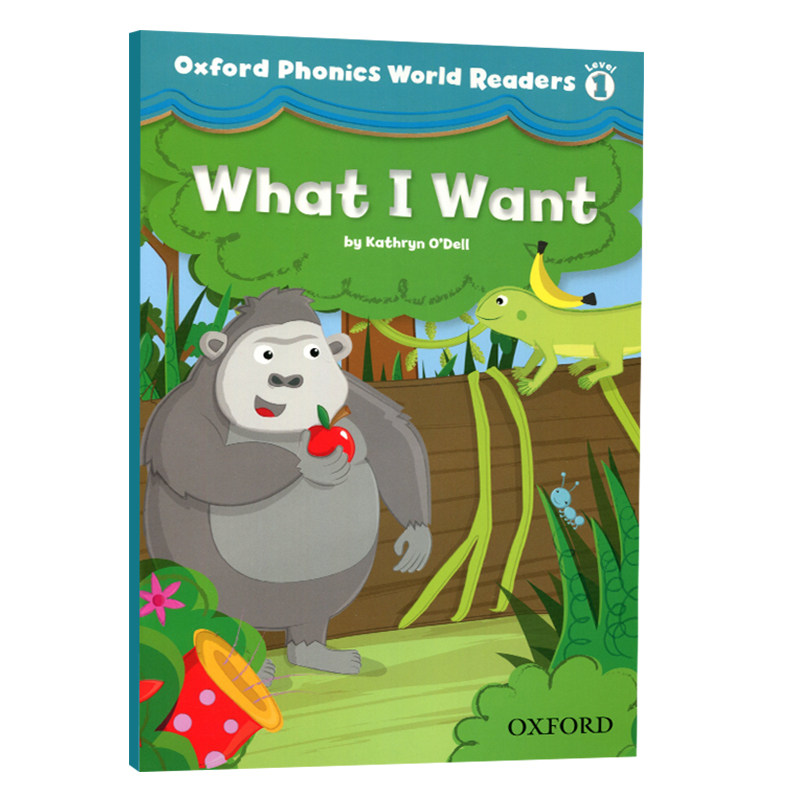 包邮英文原版牛津自然拼读趣味绘本读物 Oxford Phonics World Readers Level 1级别3本 