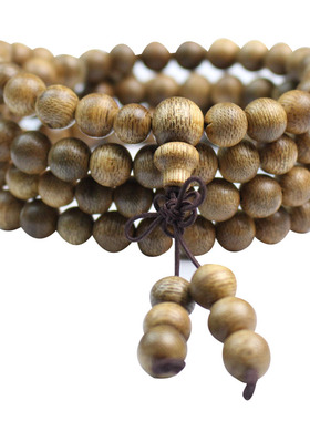 原木原色沉香手串老料加里曼丹