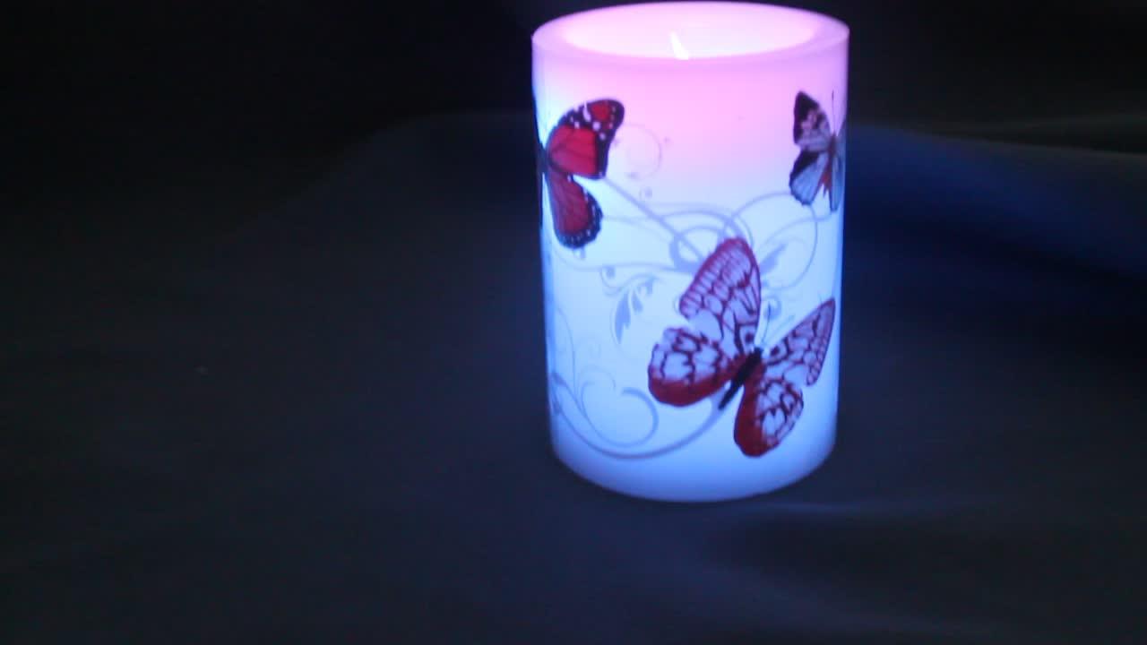 Best Price Colorful Luxury Scented Electronic Candle Light/electric Or
