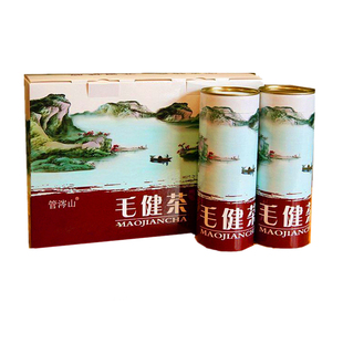 山西药茶宁武野生毛尖茶毛健茶岩青兰红茶非信阳毛尖4桶装包邮