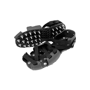 捆扎式 防滑冰钓鞋套 冬钓冰爪矶钓鞋套钉子鞋套防波堤礁石钉底鞋