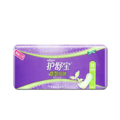 whisper护舒宝卫生巾140mm祛味