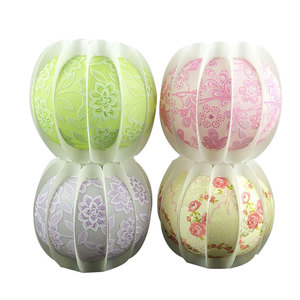 灯罩外壳罩吸顶灯卧室客厅吊灯田园个性创意圆形布艺餐厅装饰配件